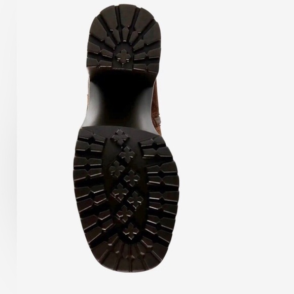 Steve Madden Deegan Dark brown Suede Tall Knee-High lug sole Boots size 10 new - Picture 7 of 8